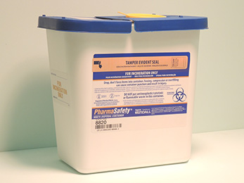 2 Gallon Non-Hazardous Pharma Container (Green Label)