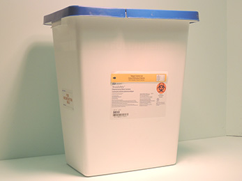 8 Gallon Non-Hazardous Pharma Container (Green Label)