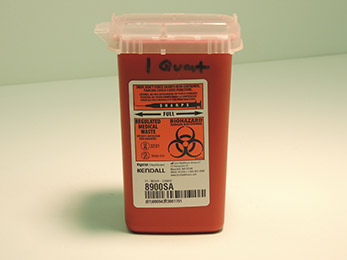 1 Quart Sharps Container